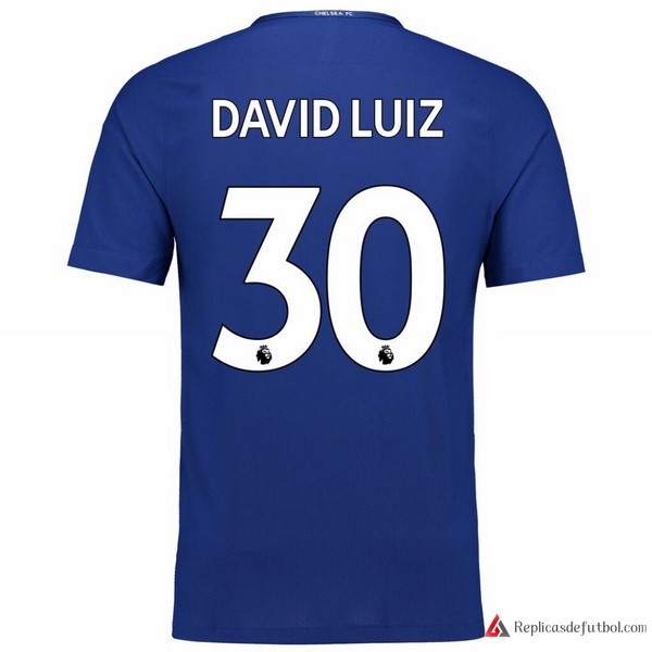 Camiseta Chelsea Primera equipación Davidluiz 2017-2018